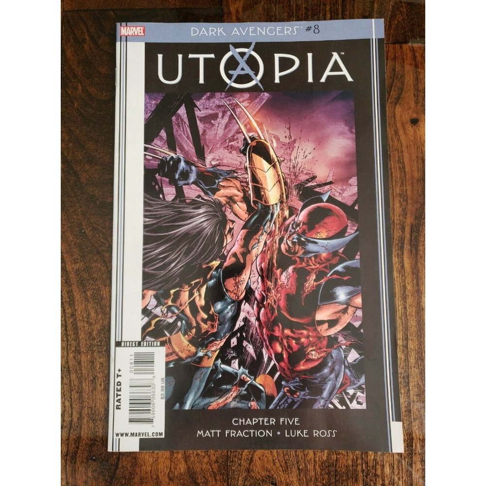 2009 Marvel Comics UTOPIA DARK AVANGERS Chapter Five Matt Fraction Luke Ross